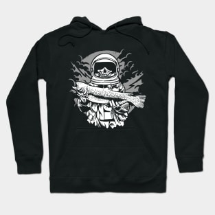 Astronaut Fisherman Hoodie